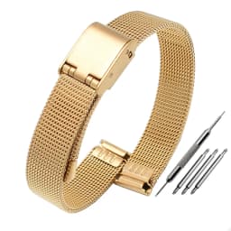 6mm 8mm 10mm 12mm 13mm 14mm 15mm 16mm 18mm 20mm 22mm24mm Milanese Watch Strap Thin Bracelets for Men And Women Stainless Steel