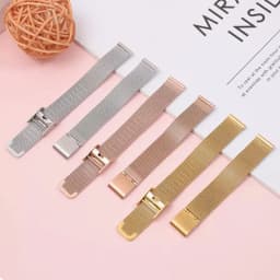 6mm 8mm 10mm 12mm 13mm 14mm 15mm 16mm 18mm 20mm 22mm24mm Milanese Watch Strap Thin Bracelets for Men And Women Stainless Steel