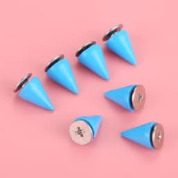 20Pcs Punk Apparel Leather Buckles Metal Screws Knob Tip Rivets Handbag Belt Shoes Crafts Bullet Rivet Stud Spikes DIY Handmade