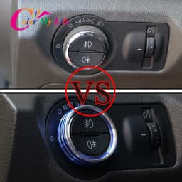 Car Head Lights Switch Button Knob Cover for Chevrolet Cruze Malibu Aveo Trax for Opel Mokka ASTRA J Insignia