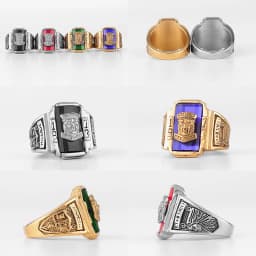 1973 Walton Tiger Stainless Steel Rhinestone Mens Rings Simple Luxury for Male Boyfriend Biker Jewelry Creativity Gift Wholesale