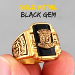 1973 Walton Tiger Stainless Steel Rhinestone Mens Rings Simple Luxury for Male Boyfriend Biker Jewelry Creativity Gift Wholesale