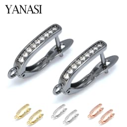 NEW DIY Earrings Supplies Gold/Silver/Rose Gold Jewelry Earring Hooks Accessories Women Earrings Making Jewellery