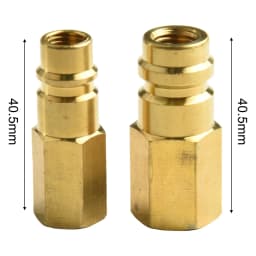 Car Conditioner Adapter Refrigerantion Set Safety Valve For R134A 1/4 "SAE Thread Air Conditioning