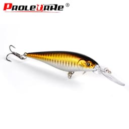 1Pcs Minnow Fishing Lures 110mm 10.5g Floating Diving Wobbler Swimbait Artificial Hard Bait Crankbaits Bass Pike Fishing Tackle