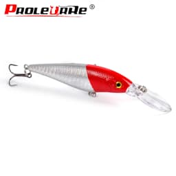 1Pcs Minnow Fishing Lures 110mm 10.5g Floating Diving Wobbler Swimbait Artificial Hard Bait Crankbaits Bass Pike Fishing Tackle
