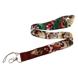Tasmanian Devil Keychain Lanyards Id Badge Holder ID Card Pass Gym Mobile Phone Badge Holder Key Strap Webbings Ribbons Gifts