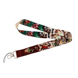 Tasmanian Devil Keychain Lanyards Id Badge Holder ID Card Pass Gym Mobile Phone Badge Holder Key Strap Webbings Ribbons Gifts