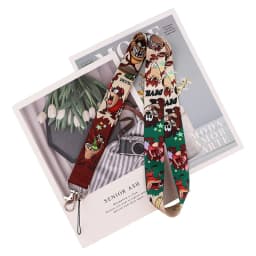Tasmanian Devil Keychain Lanyards Id Badge Holder ID Card Pass Gym Mobile Phone Badge Holder Key Strap Webbings Ribbons Gifts