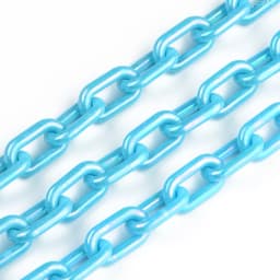 50CMX5PCS AB Colors Acrylic Link Chain Lobster Clasp Keychains For Necklace Bracelet Making Colorful Chain Plastic Chain Links