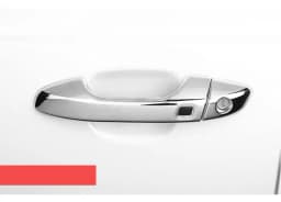 For Kia Sportage 4 QL KX5 2016 2017 2018 2019 2020 Carbon Fiber Chrome Car Door Handle Cover Trim Sticker Styling Accessories