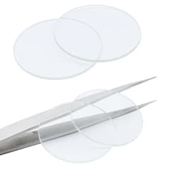 1.0mm Thickness Crystal Round Watch Glass 15mm to 45mm Mineral Smart Watch Repair Glass Lens Flat Mirror for Watchmaker