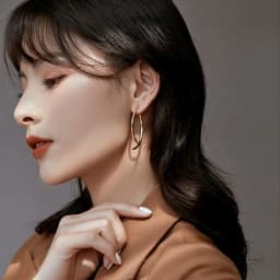 Korean Stylish Stainless Steel Long Drop Earrings For Women Fashion Simple Hanging Dangle Earrings Jewelry Girls Christmas Gift