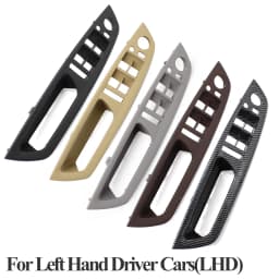 Upgraded LHD RHD Car Interior Door Pull Handle Inner Armrest Panel Cover Replacement For BMW X5 X6 E70 E71 E72 2007-2013