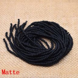 2x3mm 155pcs/Lot Rondell Austria Faceted Crystal Beaded Matte Color Round Glass Beads Loose Spacer Beads for Jewelry Making DIY