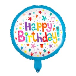 7pcs 18inch Happy Birthday Foil Balloons Boy Girl Party Helium Round Ballon Baby Shower Birthday Party Decoration Kids Globos