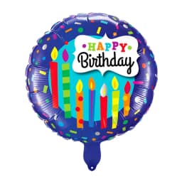 7pcs 18inch Happy Birthday Foil Balloons Boy Girl Party Helium Round Ballon Baby Shower Birthday Party Decoration Kids Globos