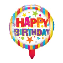 7pcs 18inch Happy Birthday Foil Balloons Boy Girl Party Helium Round Ballon Baby Shower Birthday Party Decoration Kids Globos