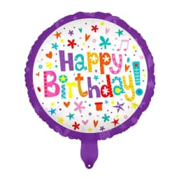 7pcs 18inch Happy Birthday Foil Balloons Boy Girl Party Helium Round Ballon Baby Shower Birthday Party Decoration Kids Globos