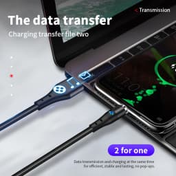 5A Magnetic USB C Cable Super Fast Charging Micro USB Type C For iPhone Samsung Xiaomi Huawei Android Charging Cable