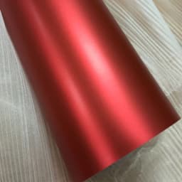 Satin Rose Red Matt Metallic Vinyl Film Chrome Metallic Car Wrap Foil With Air Release Sticker Film Motorcycle Wrapping Decal