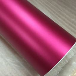 Satin Rose Red Matt Metallic Vinyl Film Chrome Metallic Car Wrap Foil With Air Release Sticker Film Motorcycle Wrapping Decal