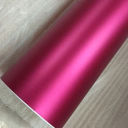 Satin Rose Red Matt Metallic Vinyl Film Chrome Metallic Car Wrap Foil With Air Release Sticker Film Motorcycle Wrapping Decal