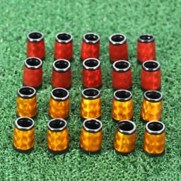 10Pcs Plastic Golf Ferrules Tip Size 0.370 Golf Sleeve Ferrule for Golf Irons High Quality Club Shafts Accessories 9.4x18x13.5mm
