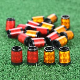 10Pcs Plastic Golf Ferrules Tip Size 0.370 Golf Sleeve Ferrule for Golf Irons High Quality Club Shafts Accessories 9.4x18x13.5mm