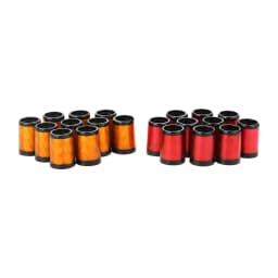 10Pcs Plastic Golf Ferrules Tip Size 0.370 Golf Sleeve Ferrule for Golf Irons High Quality Club Shafts Accessories 9.4x18x13.5mm