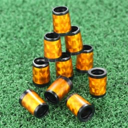 10Pcs Plastic Golf Ferrules Tip Size 0.370 Golf Sleeve Ferrule for Golf Irons High Quality Club Shafts Accessories 9.4x18x13.5mm