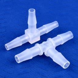 5~200pcs O.D 1.6~15.8mm PP Plastic Tee Connectors Irrigation System Pipe Joint Aquarium Tank Adapter Air Pump Hose Pagoda Joints
