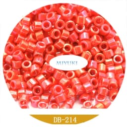 Japan Miyuki Delica Beads DB-1562 18-Color Solid Color Pearly Lustre Series 5G Beads for Jewelry Making