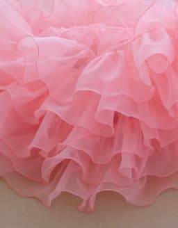 3 Meters/Lot 11 Colors 15-20cm Wide Organza Lace Curtains Purple Pink White Coral Pink Purple Gauze Pleated Lace X962
