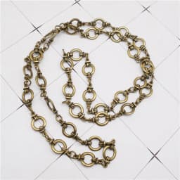 1Meter Bohemia Antique Silver Color Chain Bracelet Handbag Chain Necklace Women Vintage DIY Jewelry Chains Big Size