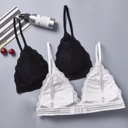 Sexy Deep V Lace Bra Crop Top Triangle Cup Seamless Fitness Yoga Sports Bra Lingerie Underwear Breathable Push Up Bralette Bras