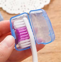 5Pcs/Set Portable Toothbrush Cover Holder Travel Hiking Camping Brush Cap Case Health Germproof Toothbrushes Protector
