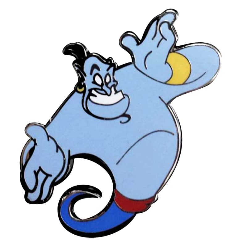 Aladdin Genie Enamel Pin That's there wishes, to be exact Brooch Jewelry