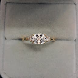 Wedding Engagement Dating Rings For Women Female Opal Gold Color Dainty Ring With Stone Fashion Y2k Jewelry Gift Wholesale R865
