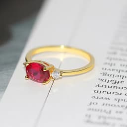 Wedding Engagement Dating Rings For Women Female Opal Gold Color Dainty Ring With Stone Fashion Y2k Jewelry Gift Wholesale R865