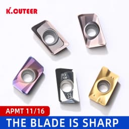APMT1135 APMT1604 H01 KT1505 YZ6020 Turning Tool Carbide Insert APMT Face Mill Lathe Milling CNC Tools Cutter Milling CNC Tools