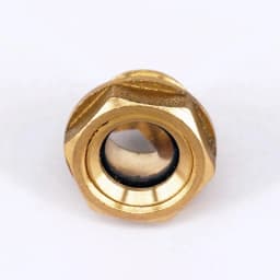 Sizes Metric BSPP Thread Male Brass Oil Level Sight Glass Window Hex Head For Air Compressor Gearbox