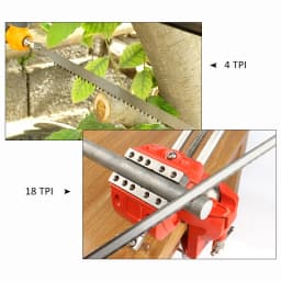 12 Inch Hacksaw Replacement Blades 24T 14T 4T 18T Wood Tree Pruning Metal Cutting Saw Blade