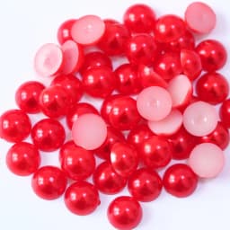 2-14mm ABS Imitation Half Round Flatback Pearl Beads Glue On Rhinestones for Nail Art Crafts DIY Decor Jewelry Findings Accessor
