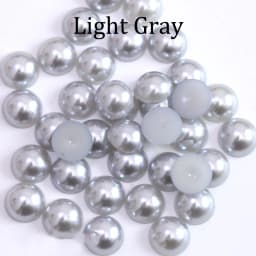 2/3/4/5/6/8/10/12/14 MM ABS Acrylic Beads Imitation Half Round Pearl Bead For Jewelry Making Craft Pearls Clothing Accessories