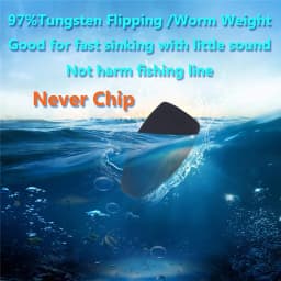 Maximumcatch Fishing Sinker Lure Tungsten Bullet Flipping Worm Weight Fishing Accessory