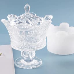 Crystal Storage Box Silicone Mold Kawaii Sugar Trinket Box Making Jewelry Box DIY UV Resin and Epoxy Resin Craft Supplies