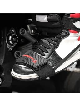 Motorcycle Gear Shift Pad Adjustable Motorcycle Shoe Cover Durable Lightweight Boot Protector For Riding Moto Brightly Motorcycl