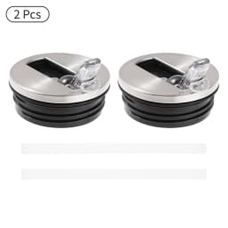 2 Vacuum Spill Proof Splash Resistant Lids Covers Replacement for Tumbler Cups Flap Cover Drinking Water Bottle Cover with Straw
