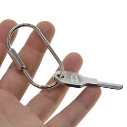 8 Style Stylish Simple Design Silver Plate Brass Oval Drop Rectangle Screw Locking Carabiner Key Ring Keychain EDC Gift